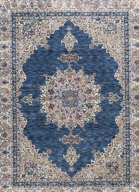 Furniture of America® Payas Blue 5'x7' Area Rug-0