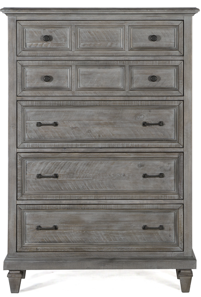 Magnussen Home® Lancaster Dovetail Grey Drawer Chest-0