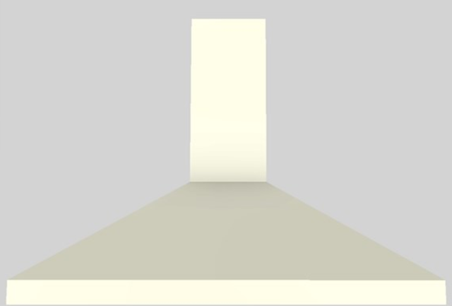 Vent-A-Hood® 48" Biscuit Wall Mounted Range Hood-0