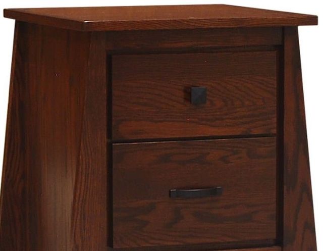 Wolfcraft Furniture Unity Brown Narrow Nightstand-2