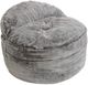 CordaRoy's® Nest Chinchilla Queen Adult Bean Bag Chair-0