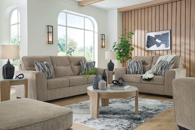 Benchcraft® Olten Mocha Ottoman-4