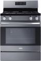Summit® 30" Black FreeStanding Gas Range-3