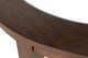 Jofran Inc. Urban Icon Glass Top Round Counter Table with Merlot Base-4
