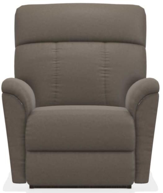 La-Z-Boy® Arthur Grey Leather Rocking Recliner-1