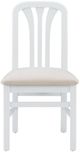 Linon Paxton 2-Piece Beige/White Gray Dining Chair Set-3