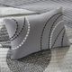 Olliix by Madison Park Essentials Knowles Grey Full Complete Reversible Coverlet and Cotton Sheet Set-3