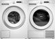 ASKO 3 Series White Front Load Washer & Ventless Electric Dryer Laundry Pair-0
