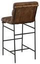Fairfield® Luca Brown/Matte Black Bar Stool-3