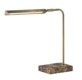 Adesso® Sawyer Brushed Steel LED Adessocharge Wireless Charging Desk Lamp-0