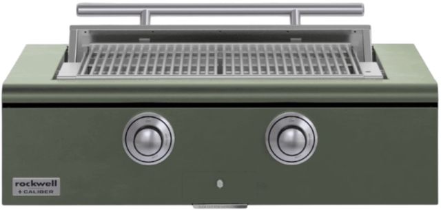 Caliber™ Rockwell 2-Burner Olive Built-In Liquid Propane Grill with Stainless Steel Hardware-0