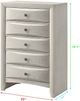 Crown Mark Emily White Chest-2