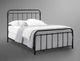 Bernards Shelby Black Full Metal Rod Bed-1