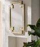 Surya Banks Natural Ivory Accent Mirror-3