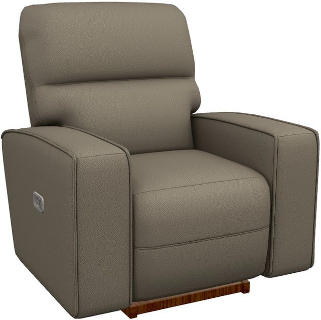 La-Z-Boy® Maddox Fossil Power Rocking Recliner with Headrest and Lumbar-0