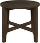 Coaster® Cota Dark Brown Round End Table-1
