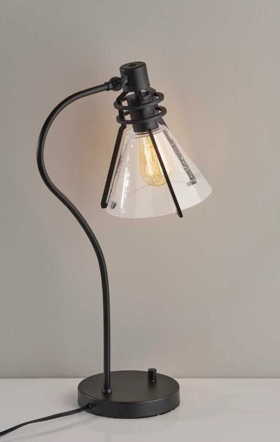 Adesso® Beckett Black Desk Lamp-3