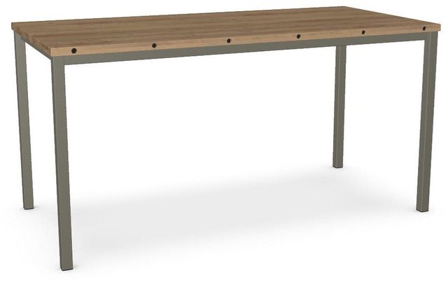 Amisco Customizable Nicholson Solid Birch Decorative Bolts Bar Table-0