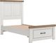 Benchcraft® Savonport Brown/White Youth Twin Panel Storage Bed-5