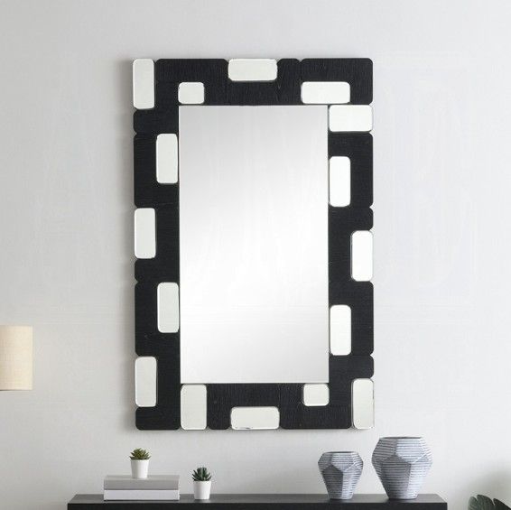 ACME Furniture Dara Black Accent Mirror-1