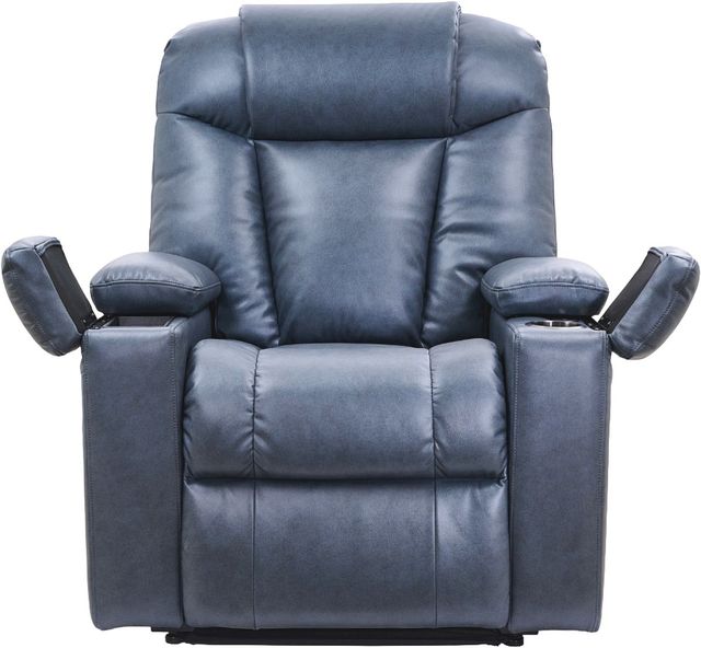 UltraComfort™ Rhodes Lagoon Medium Power Lift Recliner with HeatWave-1