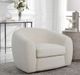Uttermost® Capra Off-White Swivel Chair-1