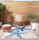 Nourison Home™ Aloha Blue Gray 5'x8' Style 2 Area Rug-2