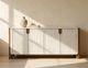 International Furniture Direct Westmont White Console-1
