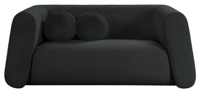 Meridian Furniture Abbington Black Loveseat-1
