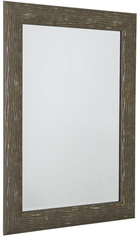 YHD Mekhi Gold/Tan Wall Mirror-2