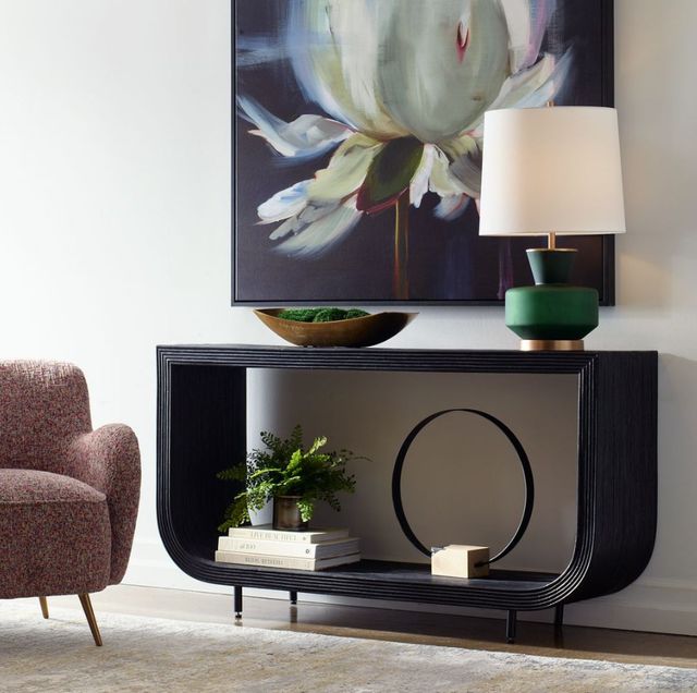 Uttermost® Compton Black Console Table-1