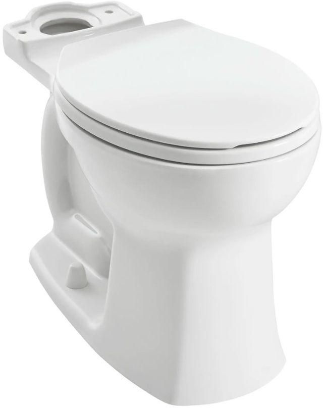 American Standard Edgemere® White Chair-Height Round-Front Bowl-3
