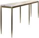 Harp & Finial® Ardin Bronze/White Marble Top Console-1