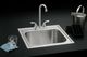 Elkay Everyday Chrome Bar Deck Mount Faucet and Lever Handles-2