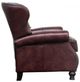 BarcaLounger® Presidential Wenlock Fudge Leather Manual Recliner-4