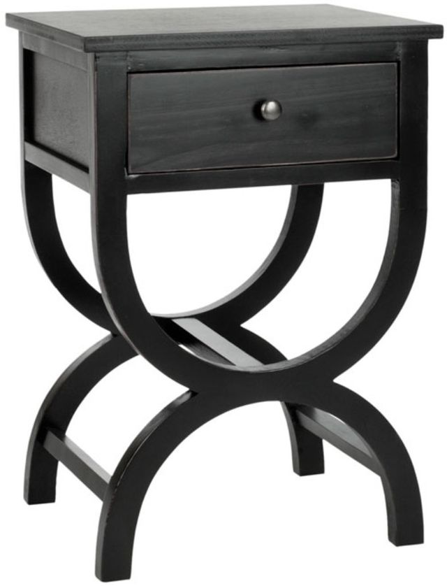 Safavieh Maxine Black Accent Table-0