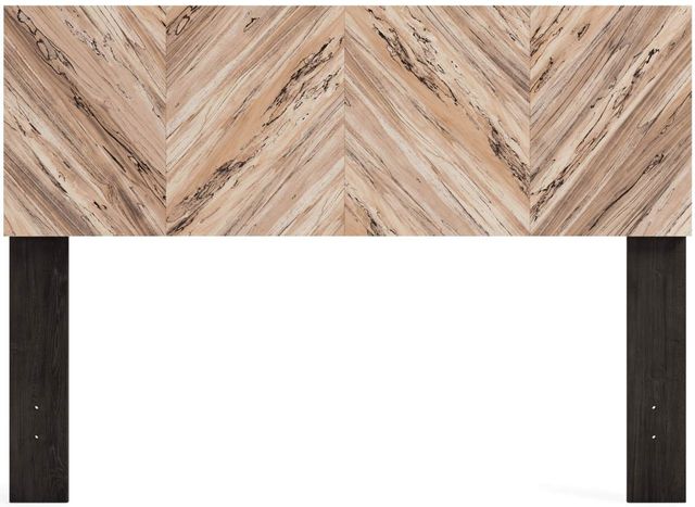 Signature Design by Ashley® Piperton Two-tone Brown/Black Full Panel Headboard-0