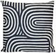 Stylecraft Norman Wyatt Home Black/White Designer Throw Pillow-0