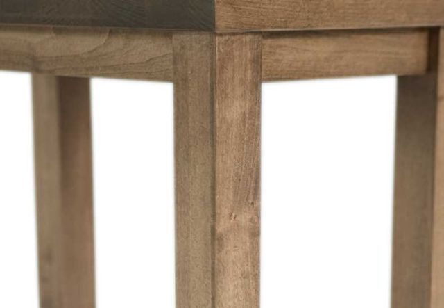 Marshfield Furniture Bryn Brown Wedge End Table-3