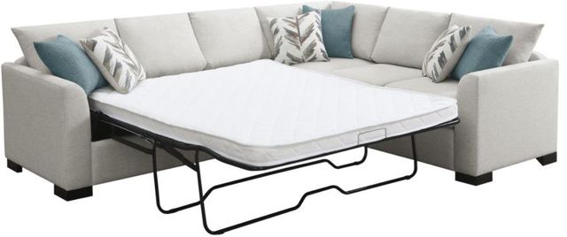 Coaster® Ashford 2-Piece Greige L-Shape Sleeper Sectional-1