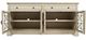 Jofran Inc. Craftsman Antique Cream 70" Media Console-3
