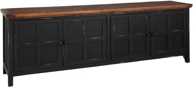 aspenhome® Mesa Antique Black 86" Console-0