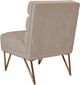 TOV Furniture Kelly Cream Velvet Chair-2