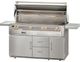 Alfresco™ ALXE Series 3-Burner Stainless Steel Freestanding Liquid Propane Gas Grill-0
