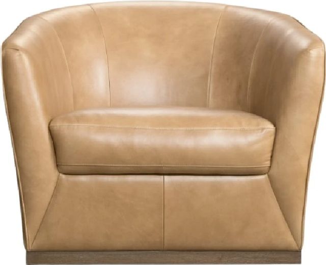 Hooker® Furniture Fairfax Dark Blond Swivel Chair-1