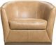 Hooker® Furniture Fairfax Dark Blond Swivel Chair-1