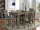 Bernards Hartford Gray Upholstered Counter Stool-1