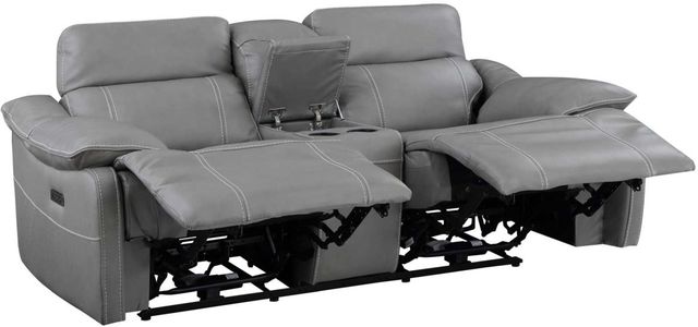 Steve Silver Co. Alpine Gray Dual-Power Reclining Loveseat-3