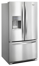 Whirlpool® 36 in. 24.7 Cu. Ft. Fingerprint Resistant Stainless Steel French Door Refrigerator-3