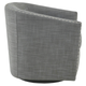Olliix by Madison Park Grey Tyler Swivel Chair-2
